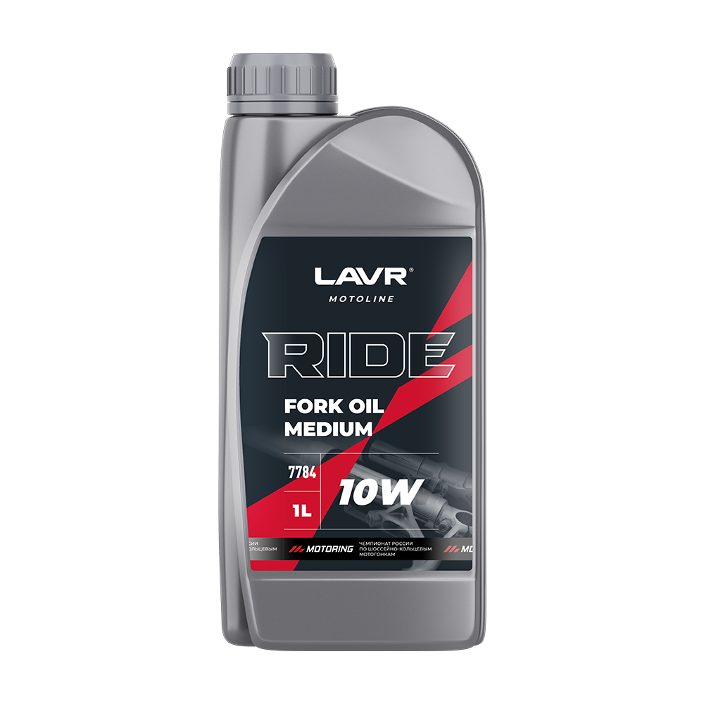 Вилочное масло LAVR MOTO FORK OIL 10W 1л