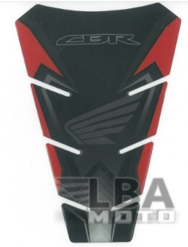 Наклейка на бак для мотоцикла Honda CBR Черно-Красная