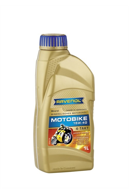 Моторное масло RAVENOL Motobike 4-T Mineral 15W-40 (1л)