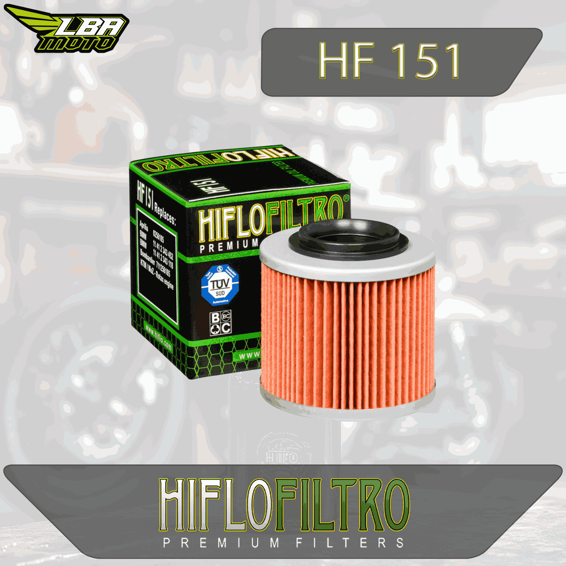 Масляный Фильтр HIFLO HF151